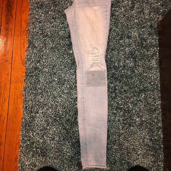 Old Navy Ripped/Patch Work Jeans - Picture 3 of 5